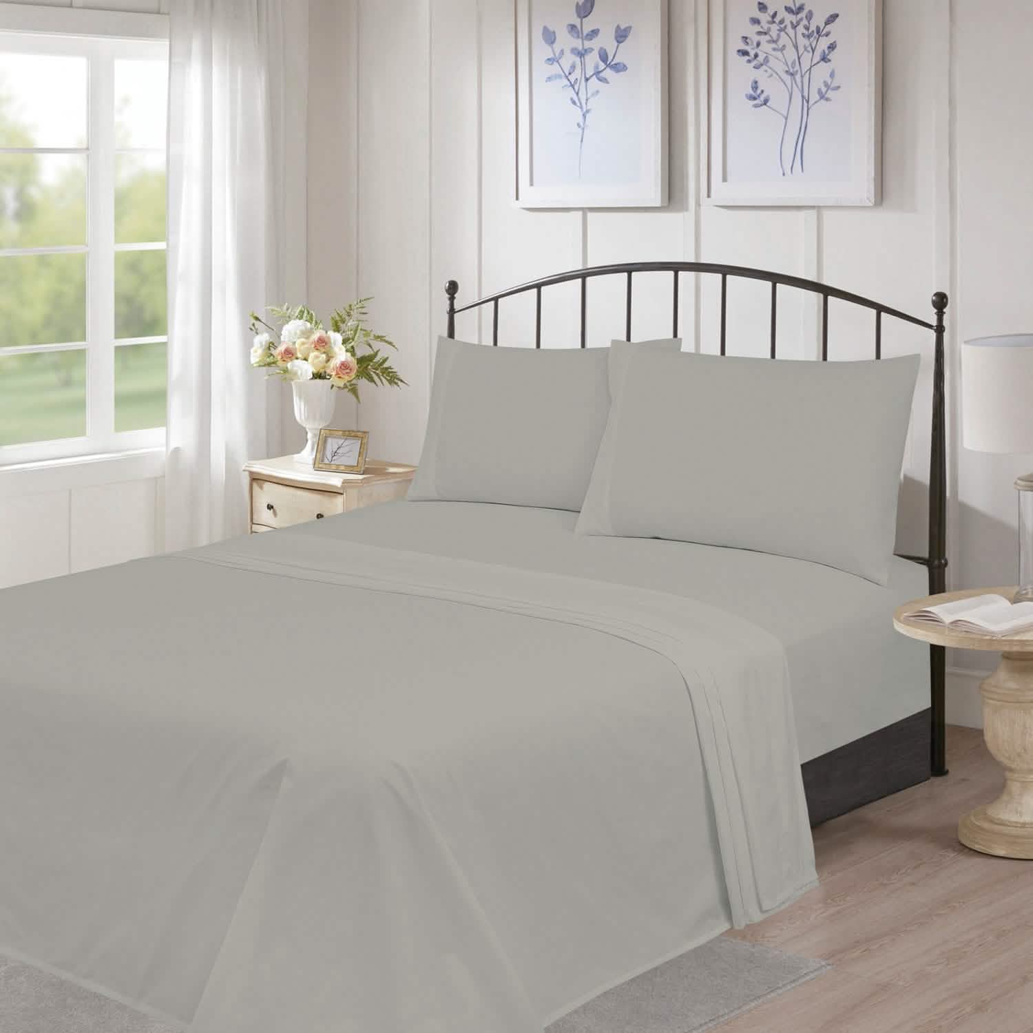 Silvadur Ultra Soft 300 Thread Count Cotton Sheet Set DailySale