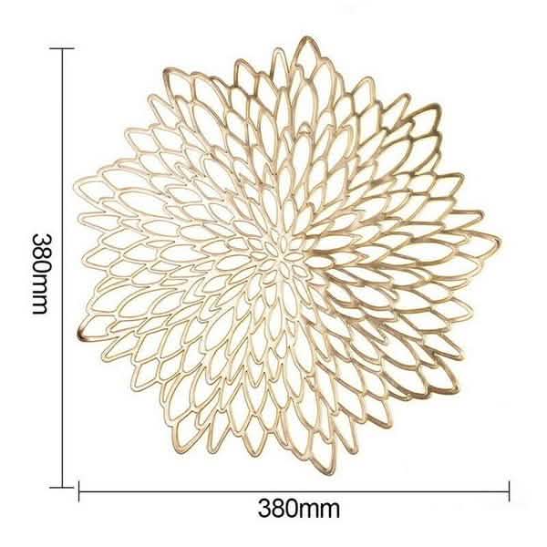 Silver and Gold Decorative Placemats DailySale