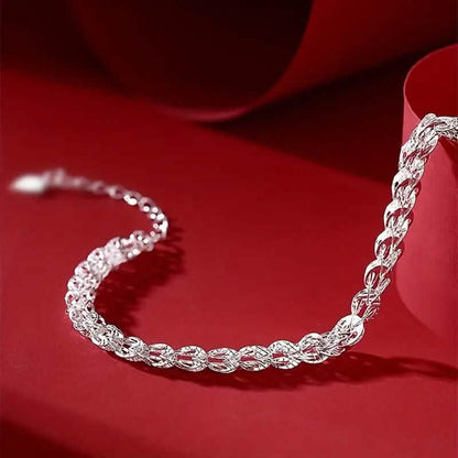 Silver Ultra Sparkle Glitter Bracelet DailySale
