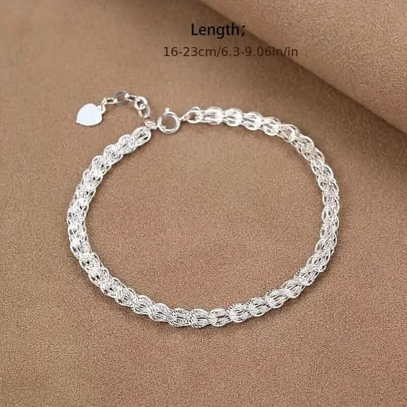 Silver Ultra Sparkle Glitter Bracelet DailySale