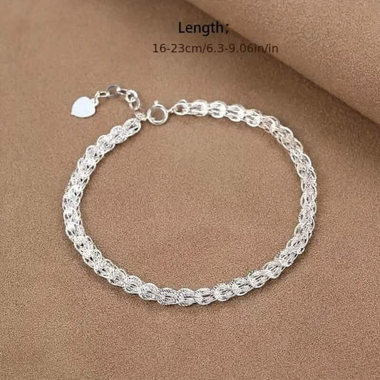 Silver Ultra Sparkle Glitter Bracelet DailySale