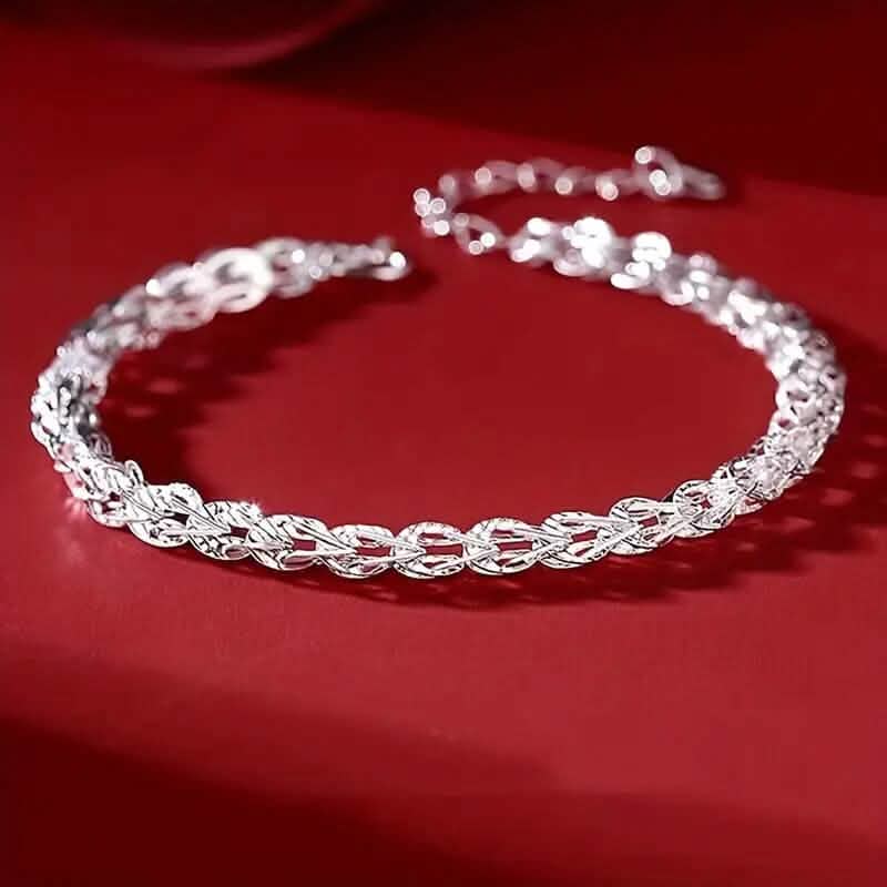 Silver Ultra Sparkle Glitter Bracelet DailySale