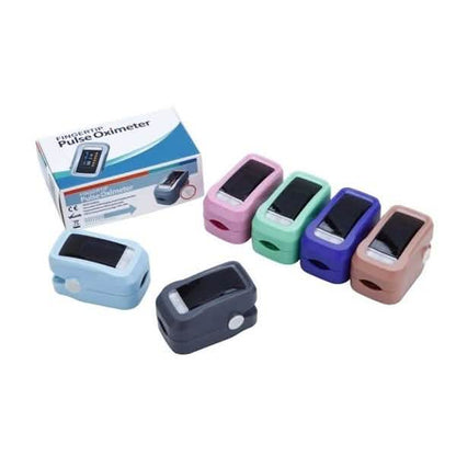 Simple Finger Pulse Oximeter Blood Pressure Monitor Heart Rate Portable DailySale