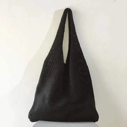 Simple Retro Hollow Crochet Bag DailySale
