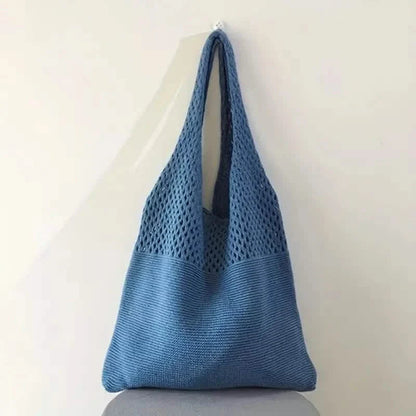 Simple Retro Hollow Crochet Bag DailySale