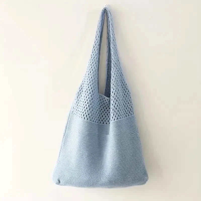 Simple Retro Hollow Crochet Bag DailySale