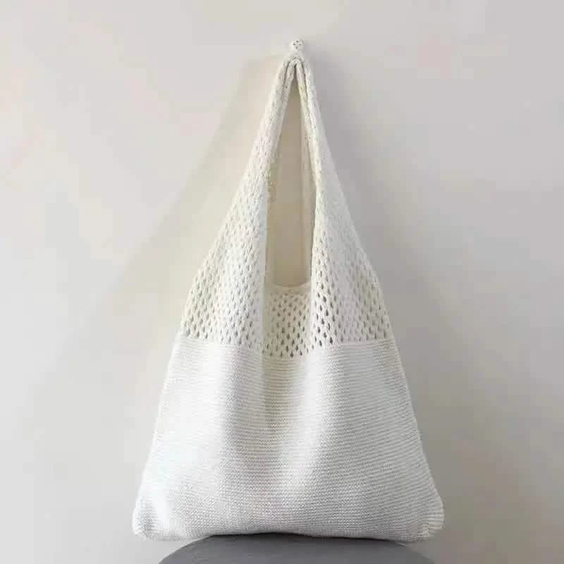 Simple Retro Hollow Crochet Bag DailySale
