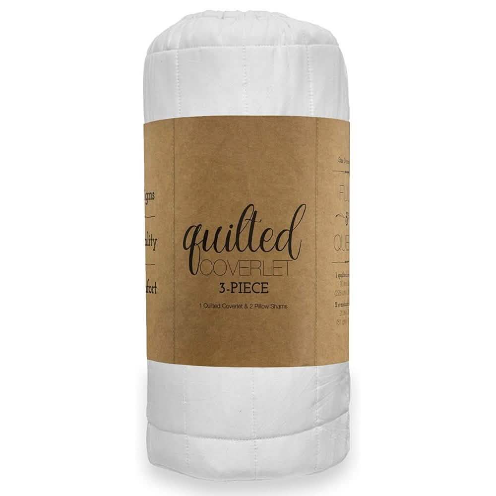 Simply Soft Quilted Coverlet Set - Assorted Styles DailySale