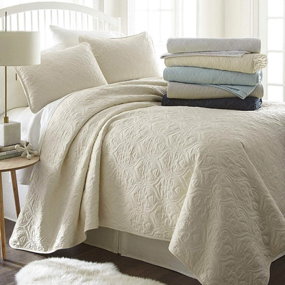 Simply Soft Quilted Coverlet Set - Assorted Styles DailySale
