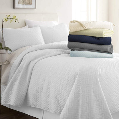 Simply Soft Quilted Coverlet Set - Assorted Styles DailySale