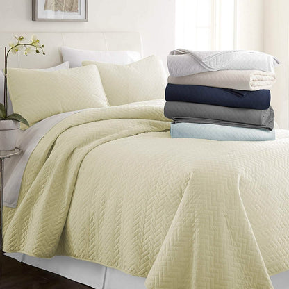 Simply Soft Quilted Coverlet Set - Assorted Styles DailySale