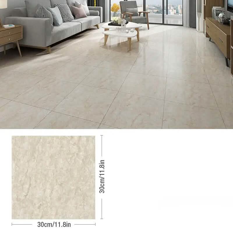 Simulated Thick Marble Tile Floor Self-adhesive Sticker DailySale
