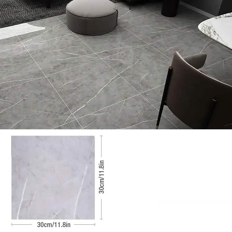 Simulated Thick Marble Tile Floor Self-adhesive Sticker DailySale