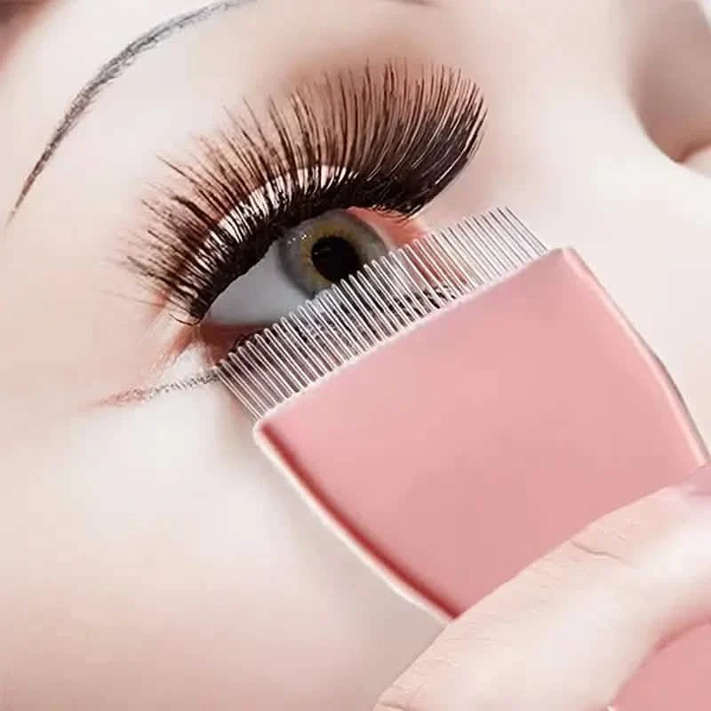 Single Foldable Steel Needle Eyelash Comb DailySale