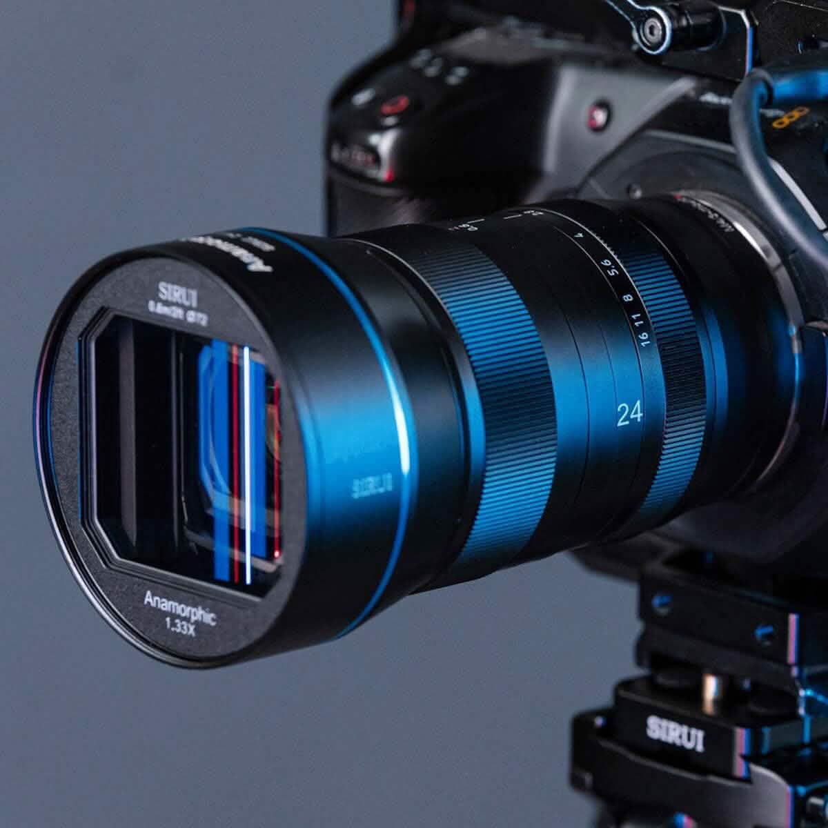 SIRUI 24mm Anamorphic Lens F2.8 1.33X APS-C Camera Lens (X Mount)  (Refurbished) DailySale