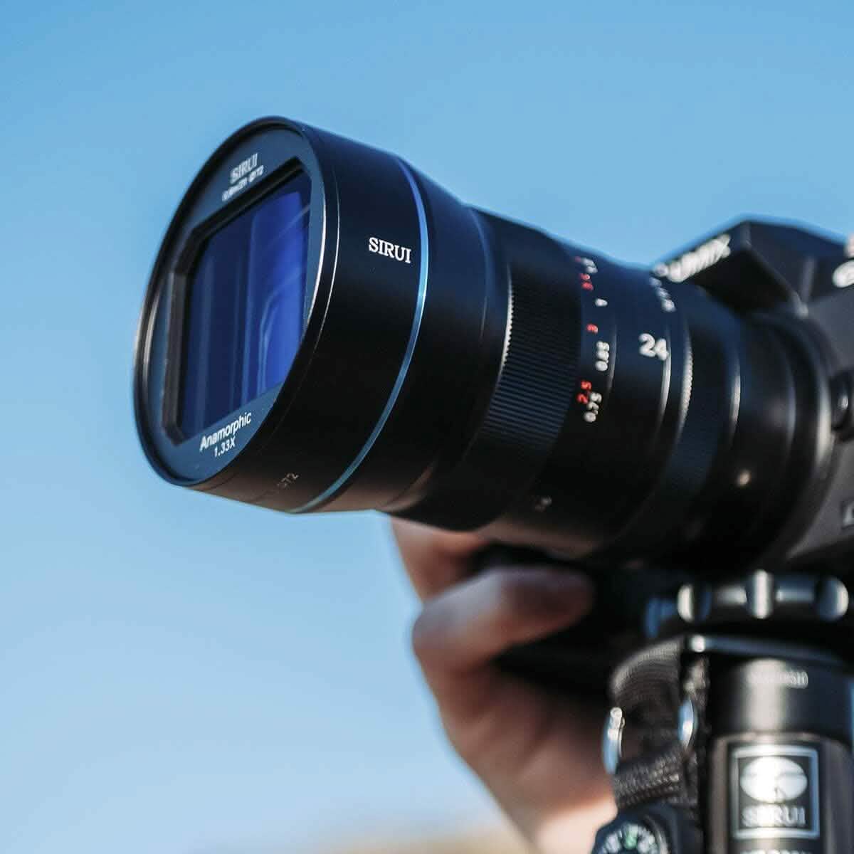 SIRUI 24mm Anamorphic Lens F2.8 1.33X APS-C Camera Lens (X Mount)  (Refurbished) DailySale