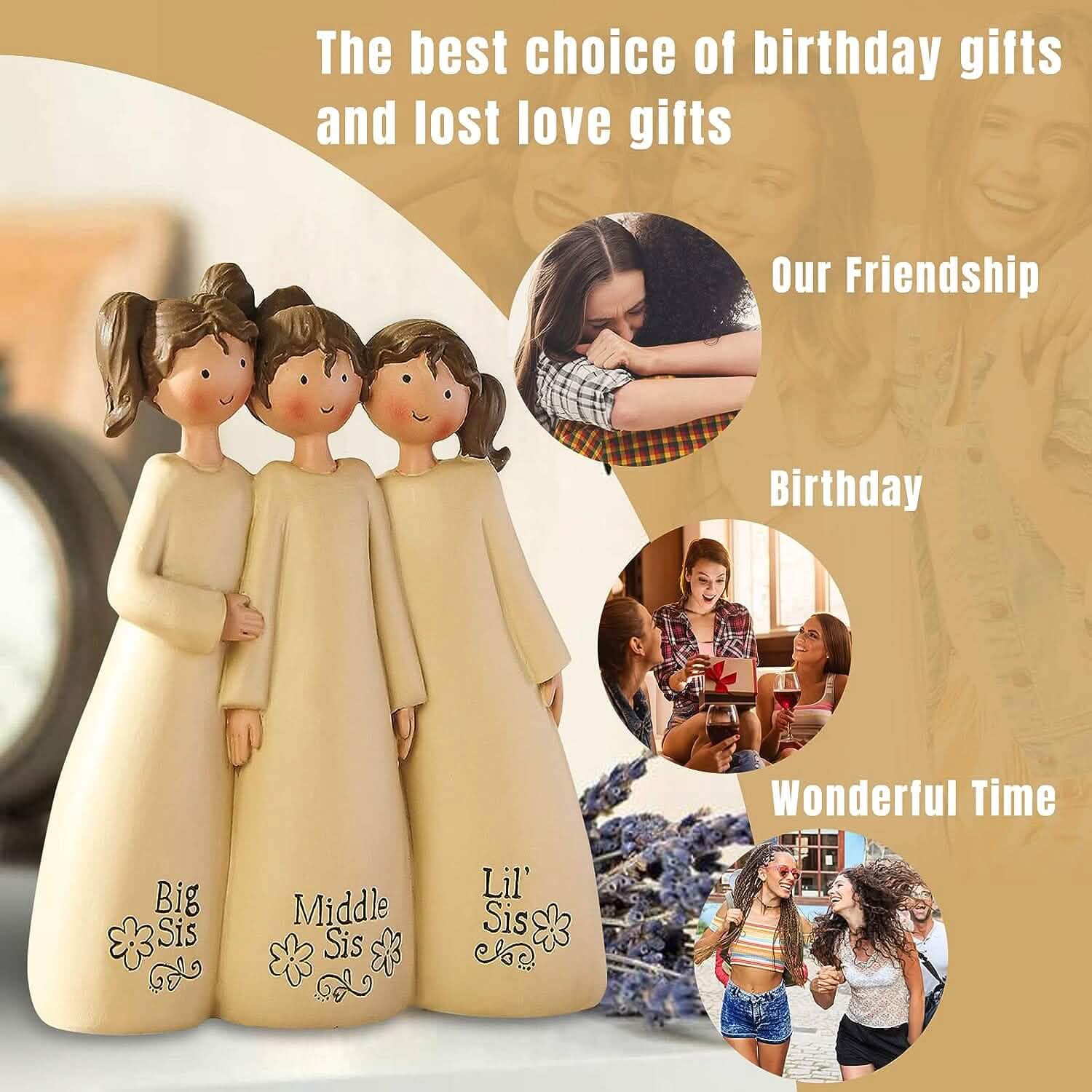 Sisters And Friends Sculpture Decorative Ornaments DailySale