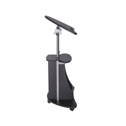 Sit-to-Stand Rolling Adjustable Laptop Cart with Storage DailySale