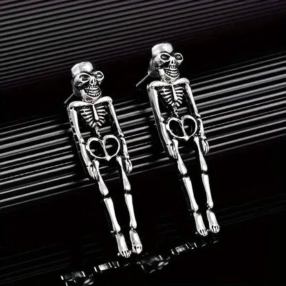 Skeleton Design Dangle Earrings DailySale