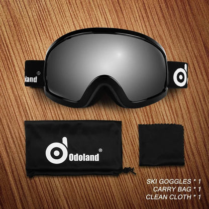 Ski Goggles Double Lens Anti-Fog Winter Windproof DailySale