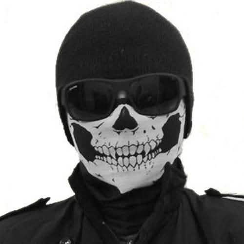 Skull Face Bandana Mask and Neck Gaiter DailySale