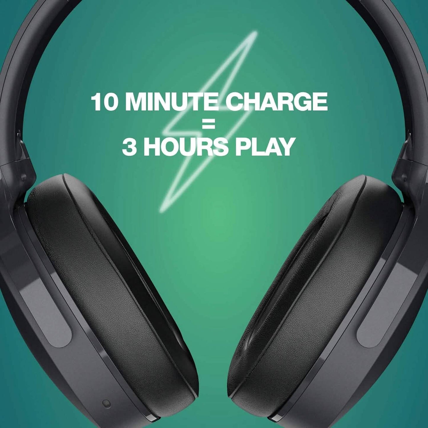 Skullcandy Hesh ANC Wireless Noise Cancelling Over-Ear Headphone - True Black  (Refurbished) DailySale