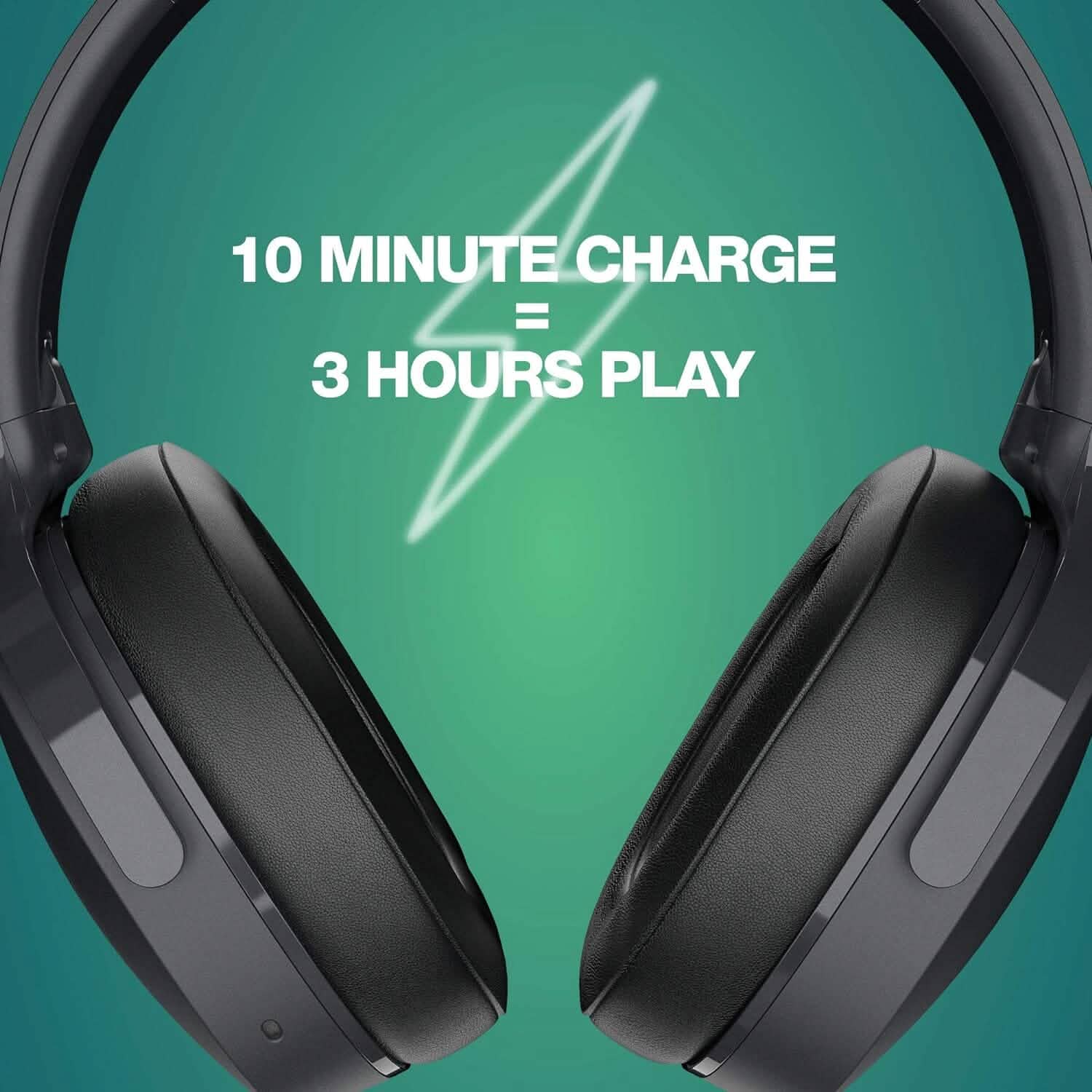Skullcandy Hesh ANC Wireless Noise Cancelling Over-Ear Headphone - True Black  (Refurbished) DailySale