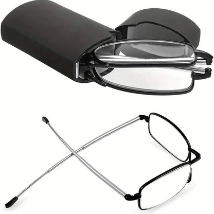 Sleek Folding Reading Glasses with Anti-Blue Light Protection DailySale