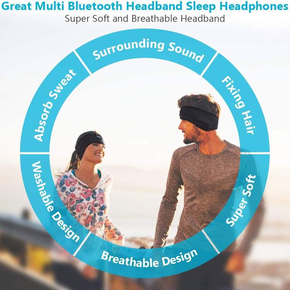 Sleep Headphones Bluetooth Headband DailySale