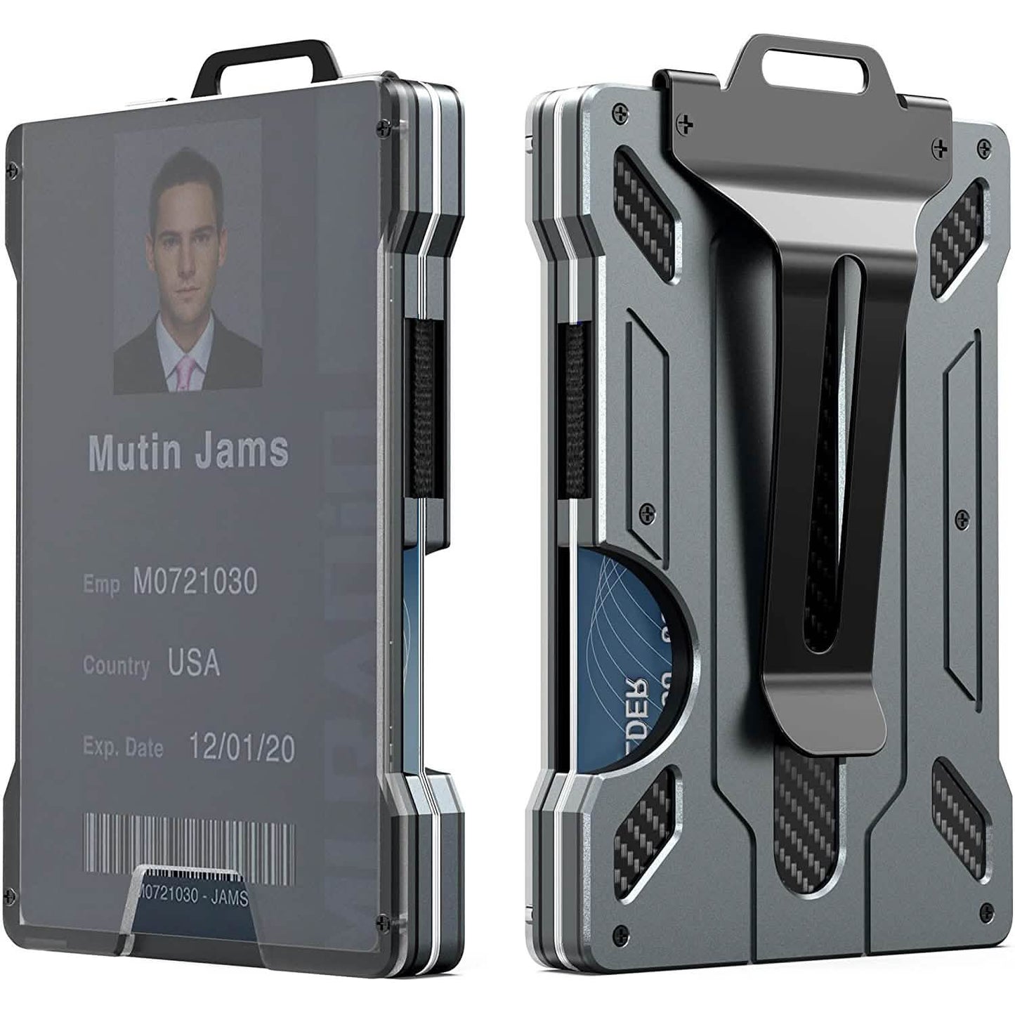 Slim Aluminum Metal Money Wallet DailySale