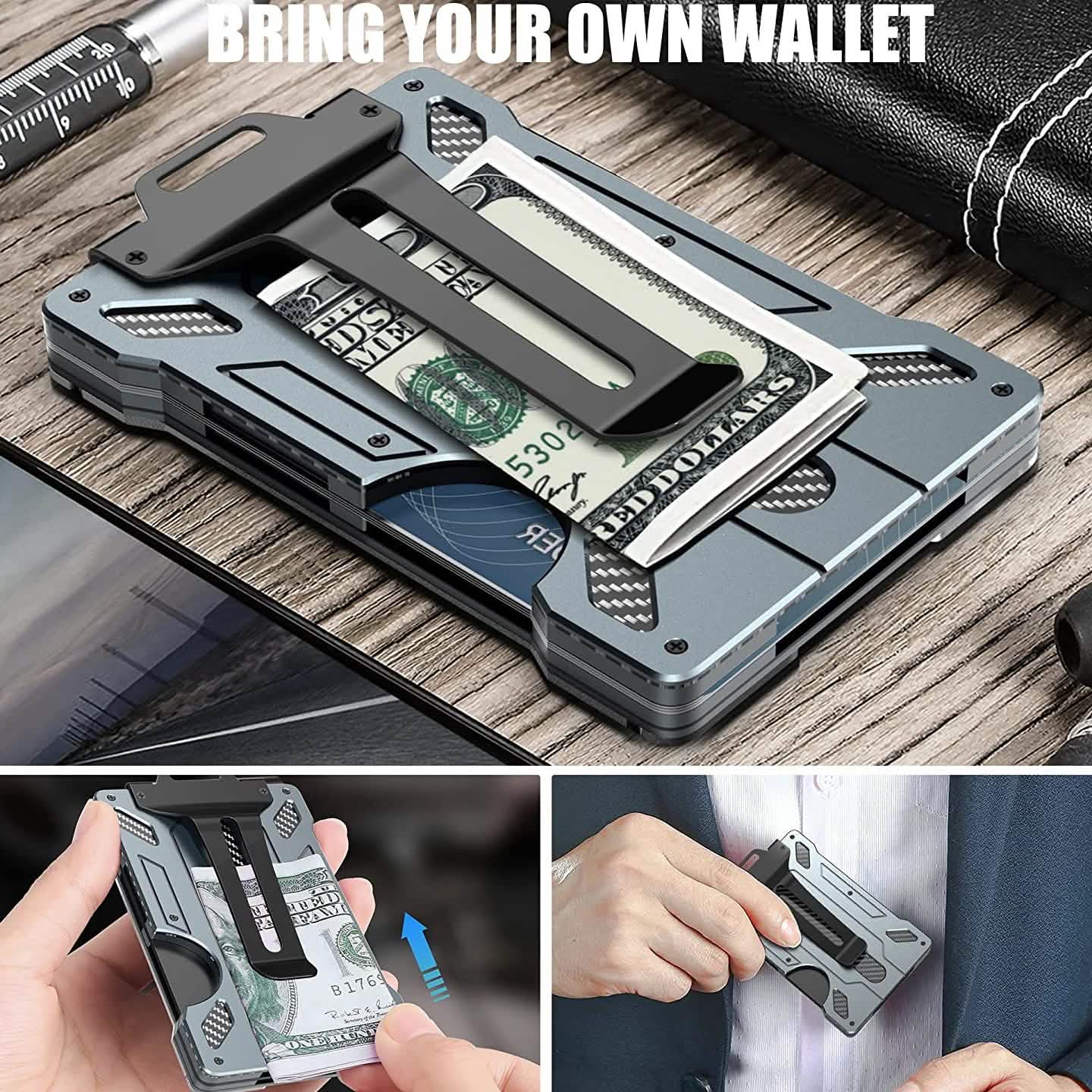 Slim Aluminum Metal Money Wallet DailySale