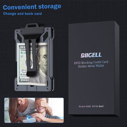 Slim Aluminum Metal Money Wallet DailySale