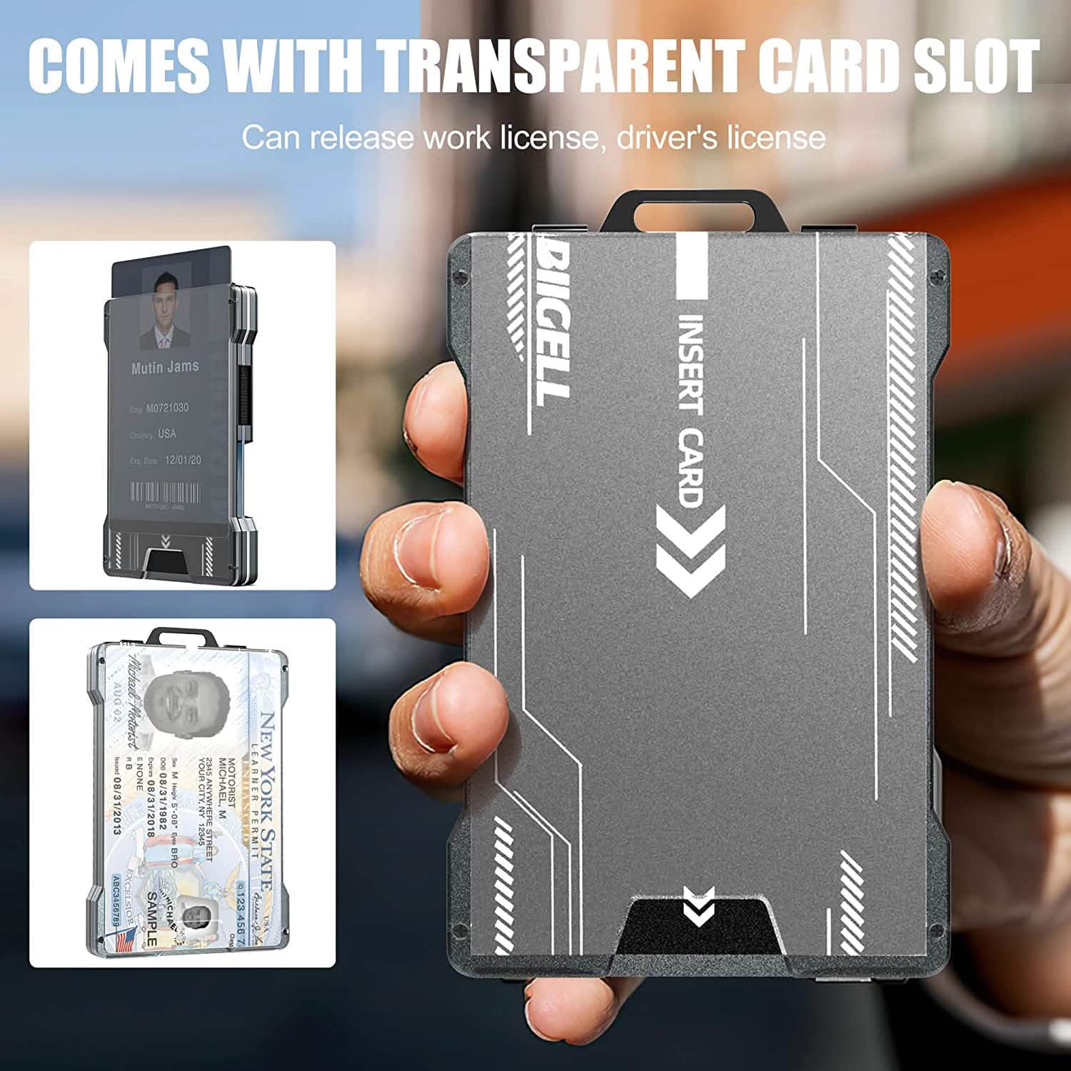 Slim Aluminum Metal Money Wallet DailySale