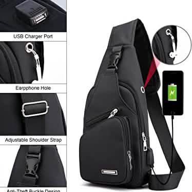 Sling Bag Crossbody Backpack for Men and Women DailySale