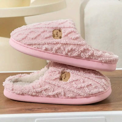 Slip On Soft Sole Flat Non-Slip Warm Slippers DailySale