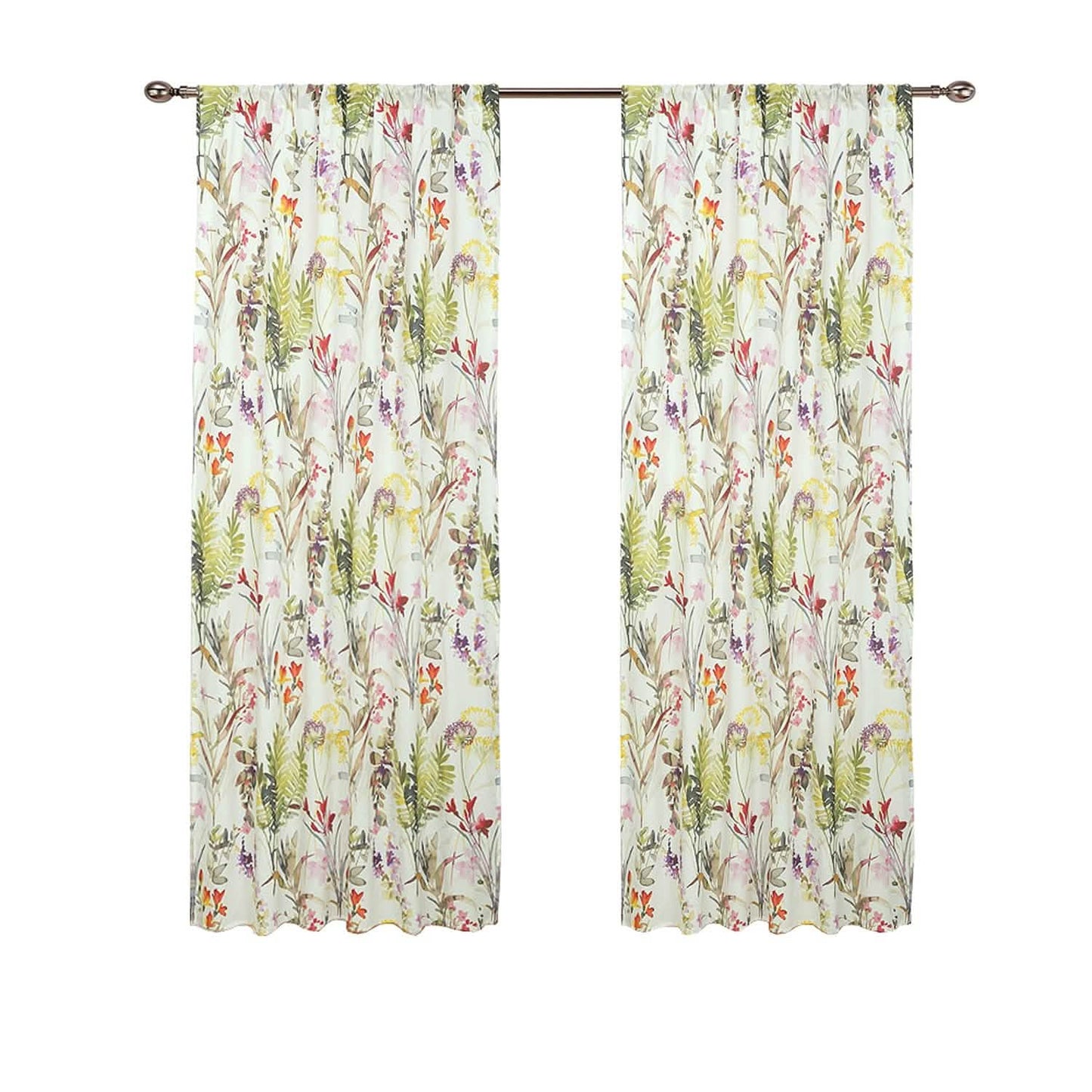 2-Piece Set: Sloane Street Arboretum 84" Window Panel Pair DailySale