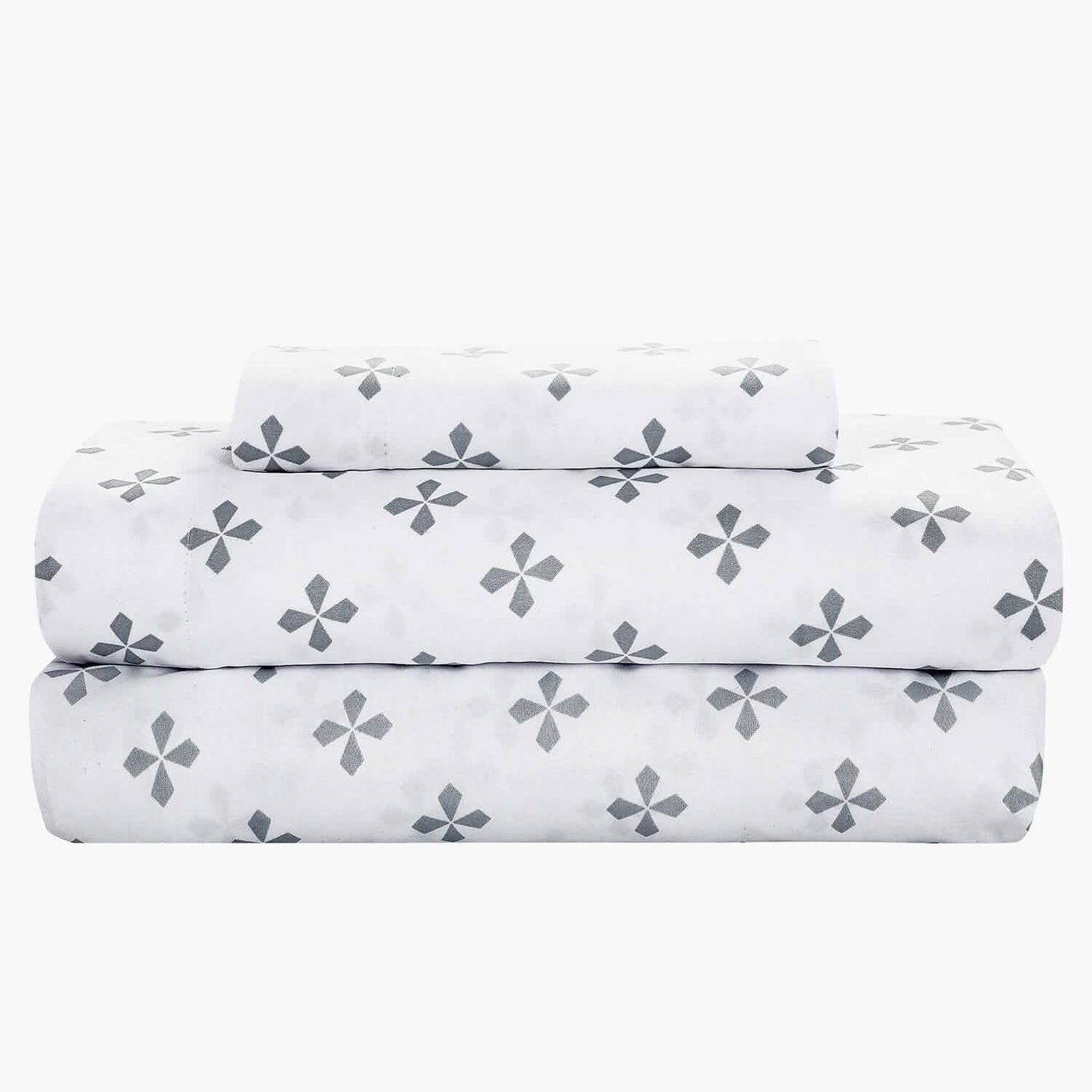 Sloane Street Ogee Bed in a Bag with Solid Reverse Comforter DailySale