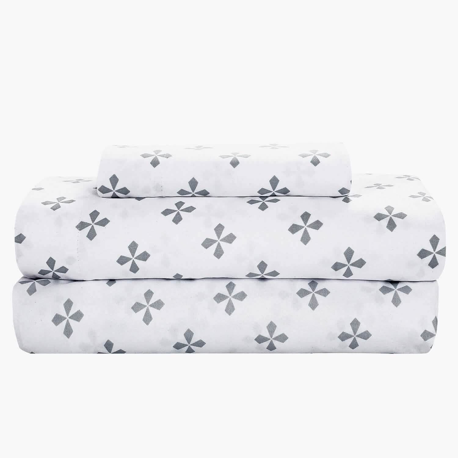 Sloane Street Ogee Bed in a Bag with Solid Reverse Comforter DailySale