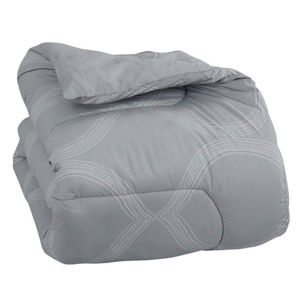 Sloane Street Ogee Bed in a Bag with Solid Reverse Comforter DailySale