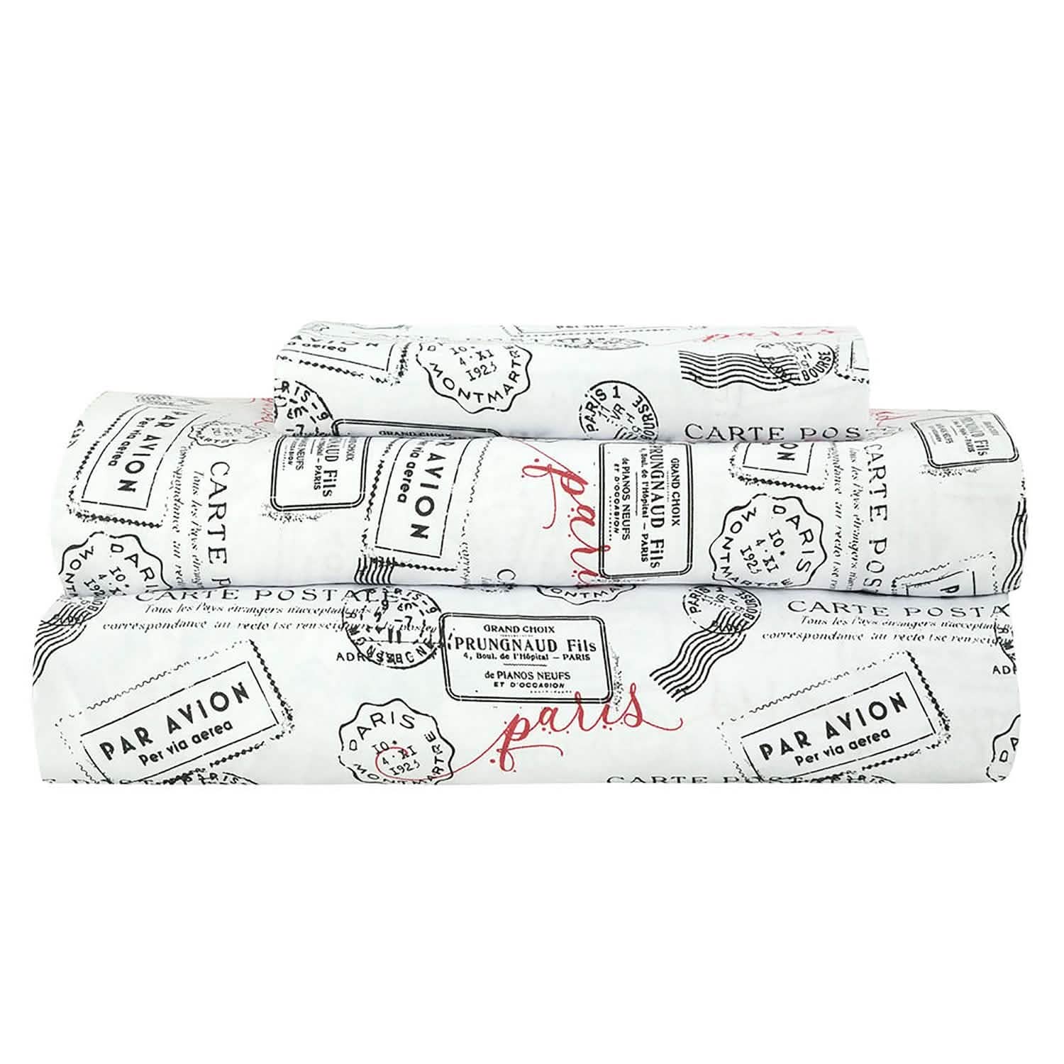 Sloane Street Paris Rose Eiffel Tower Reversible Bed in a Bag DailySale