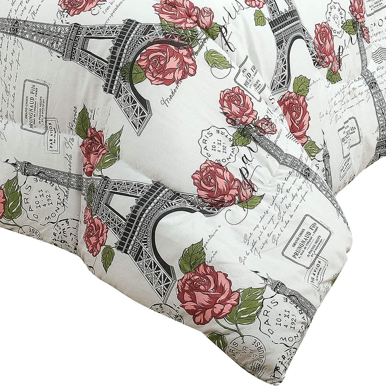 Sloane Street Paris Rose Eiffel Tower Reversible Bed in a Bag DailySale
