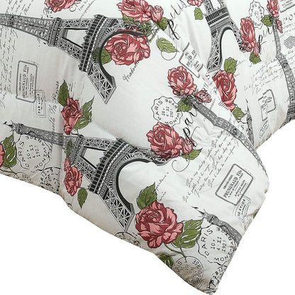 Sloane Street Paris Rose Eiffel Tower Reversible Bed in a Bag DailySale