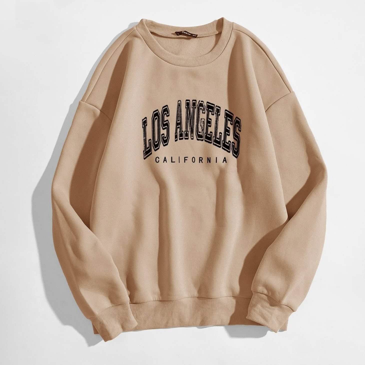 Slogan Graphic Thermal Lined Sweatshirt DailySale