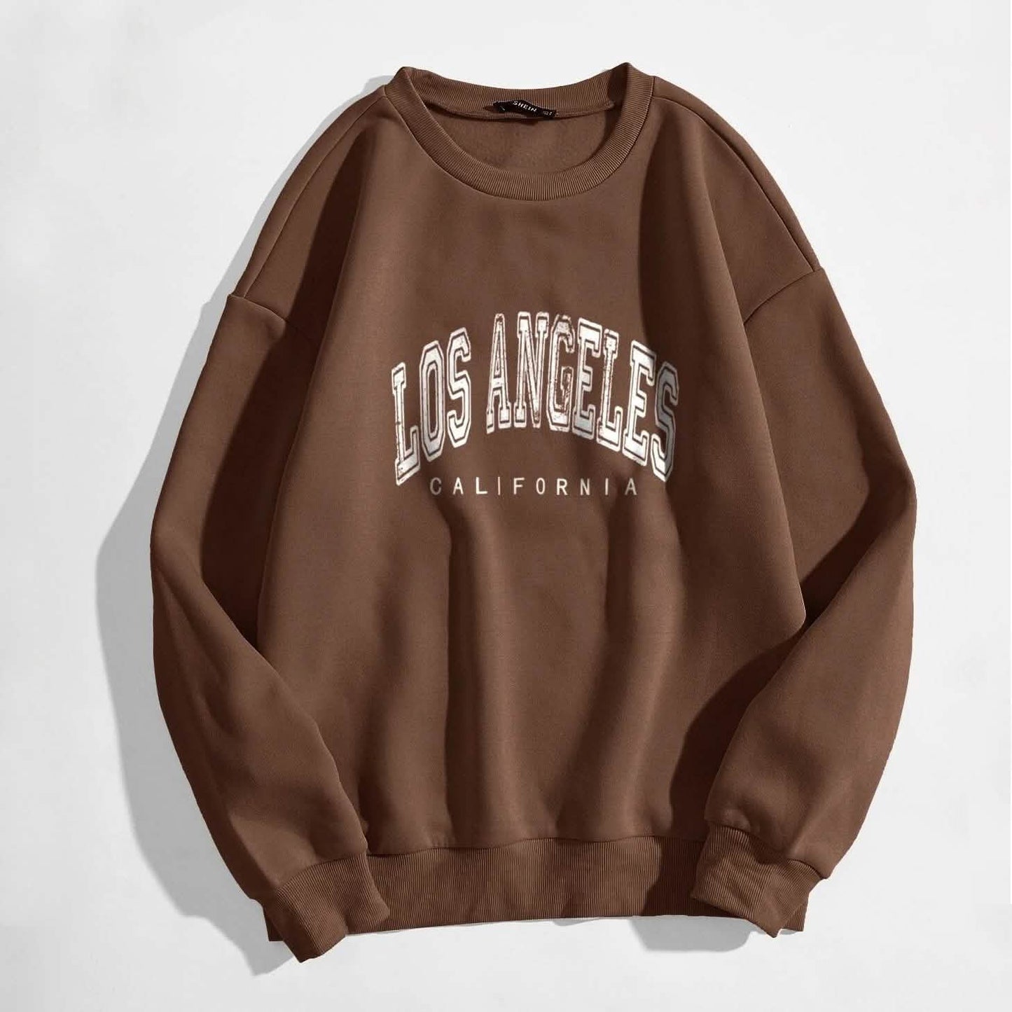 Slogan Graphic Thermal Lined Sweatshirt DailySale