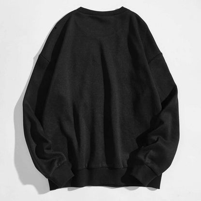 Slogan Graphic Thermal Lined Sweatshirt DailySale