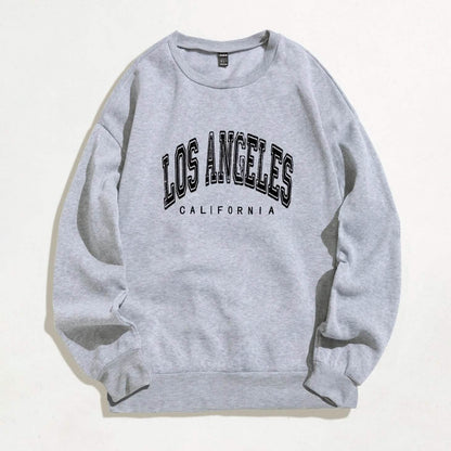 Slogan Graphic Thermal Lined Sweatshirt DailySale
