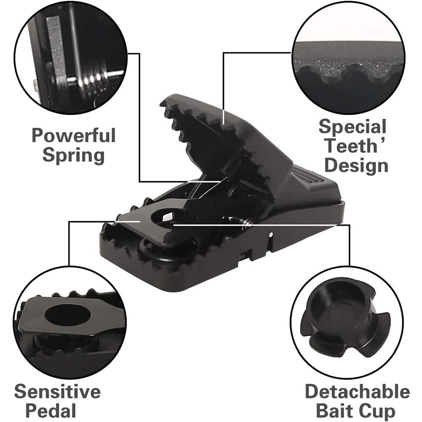 Small Effective Sanitary Safe Mouse Catcher for Family and Pet DailySale