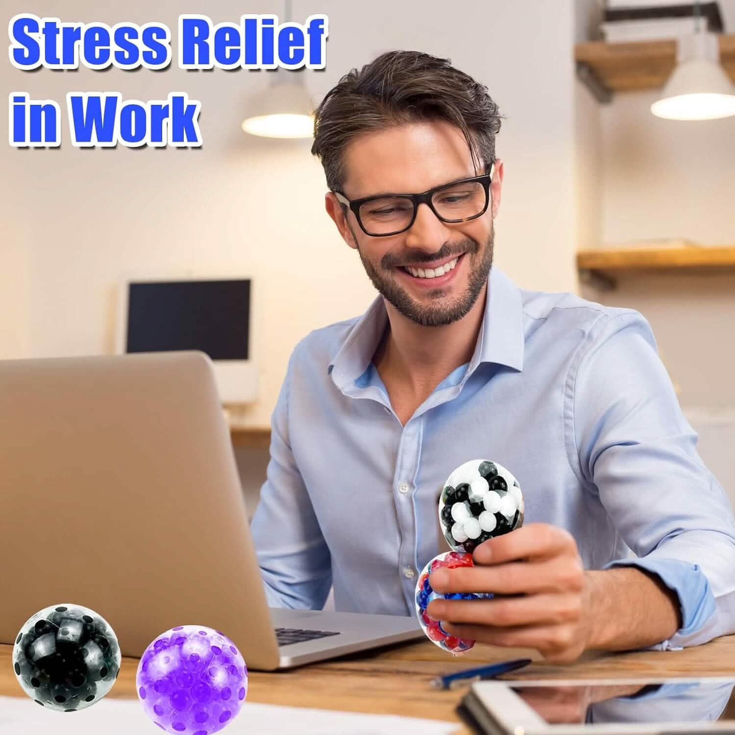 Small Sensory Balls for Adults Stress Relief DailySale
