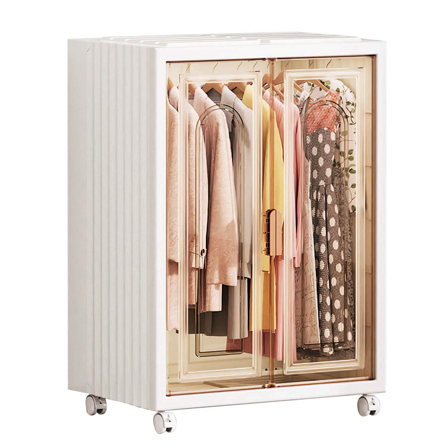 Small Wardrobe Closet with Magnetic Design DailySale