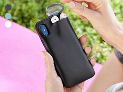 iPhone Case With AirPods Holder DailySale